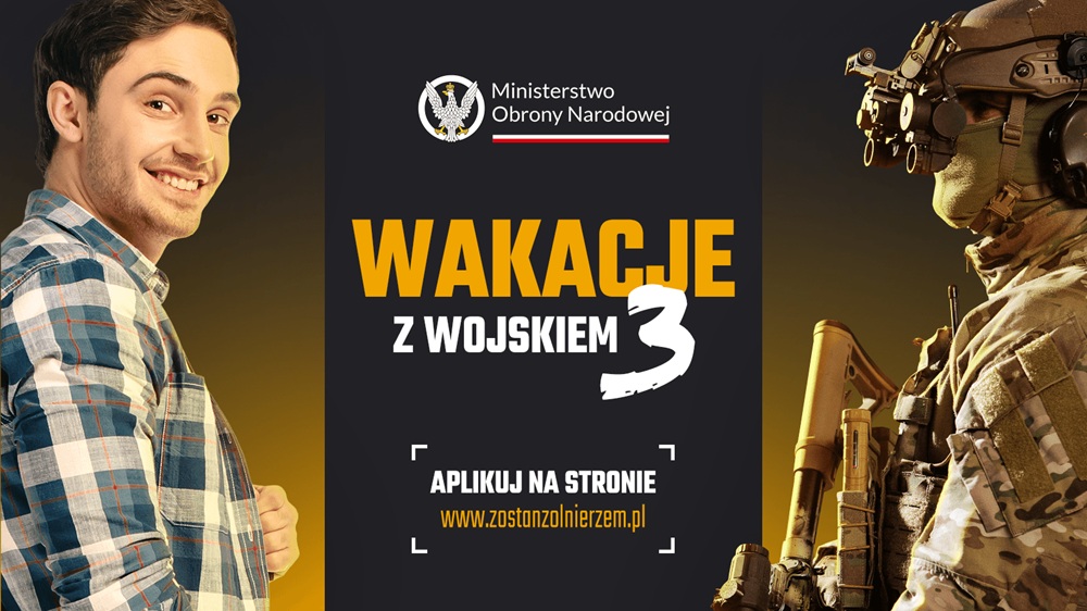 Ikona do artykułu: Ostatnia szansa na wojskową przygodę: rusza trzeci turnus „Wakacji z Wojskiem”